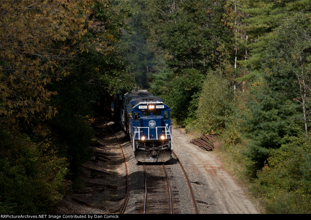 Approaching Penney Rd. 